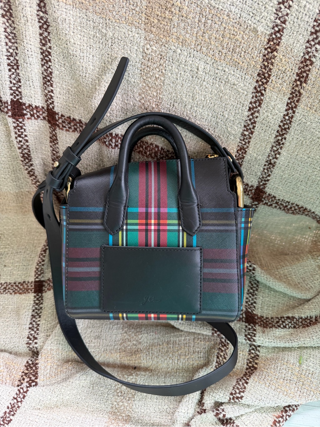 Nwt J. Crew Mini Harper Convertible Crossbody Satchel Bag